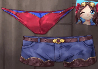 【敗北パンツシリーズ】水着ロリンチ
