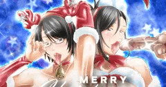 メリークリスマス（オリジナル：母娘どんぶり）
