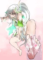 ママの足を丁寧に洗ってあげたい