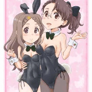 母娘バニー絵