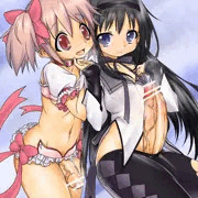 魔法少女まど×ほむ☆ふた化