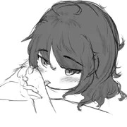 白い棒をぺろぺろするだけ