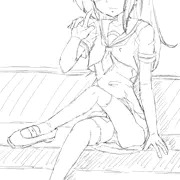 桂ヒナギク、ラフ