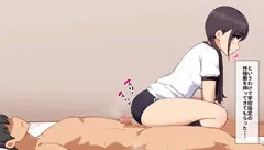 体操服 騎乗位