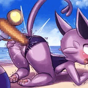 #744 - Squirt In Espeon