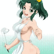 裸エプロン