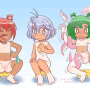 特訓後のお風呂タイム。