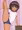 I字バランスをする女の子（無乳ver