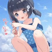 ナマコを触るうちの子
