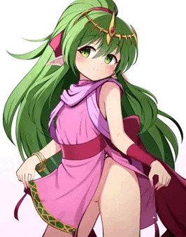 誘うチキちゃん