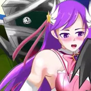 魔法少女の麻宮アテナが怪人にベアハッグで敗北絶頂