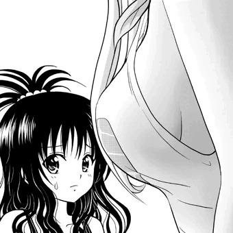ララの横乳