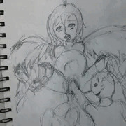 落描き