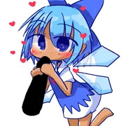 こげチルノちゃんのおくちえっち❤