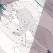 地味子とギャルの百合カップル