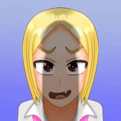 見せ槍されて窮地に陥る生意気そうな女の子
