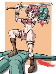 女戦士０２