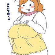 風俗の広告でピザ食ってる子