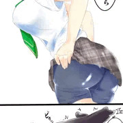 スカートで走り回らないでください