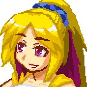 魔法少女＿顔グラ黄