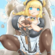 skebで描いたクライアント様のOCイラスト