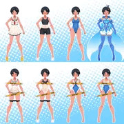 姫水晶着せ替えサンプル