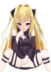 ナニかしてるヤミちゃん