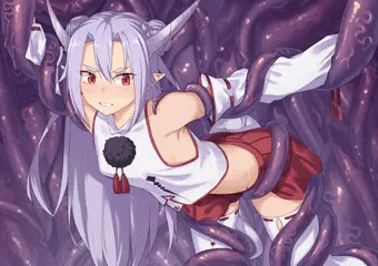 白ドラちゃん触手陵辱