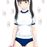 リレーの練習中に呼び出された女の子