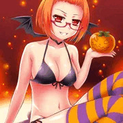 ハロウィン甘柿☆