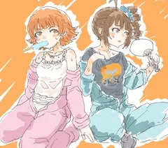 奈緒ちゃん＆茜ちゃん