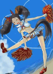 チアマーベラスサンデーの暑気払いジャンプ