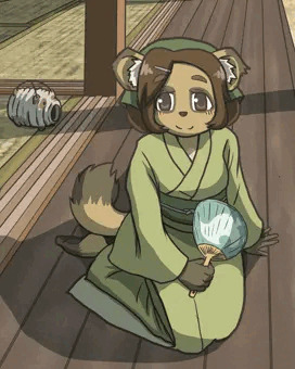 たぬきメスケモ