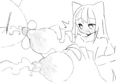 爆乳鷲掴み爆飲みされるみるくちゃん