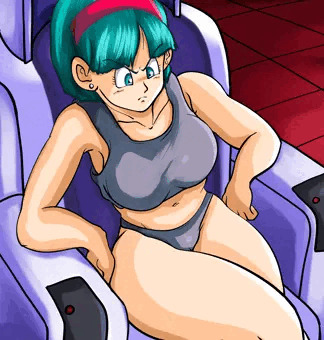 コックピットに座るブルマ