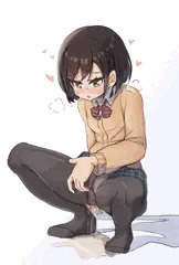 おもらしオナニー
