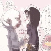 おしっこを我慢してたら声が出てなかったので発声練習でお腹を押され