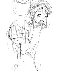 洋ロリらくがき。