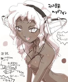 エルフ耳用ヘッドフォン