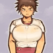 オレっ娘乳内マーキング