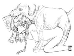 霊夢犬姦