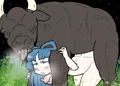 織姫さまVS牛