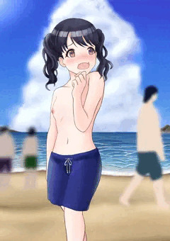 男水着チャレンジ小糸