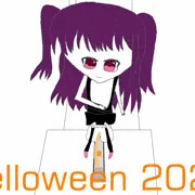 コスプレして小便している少女