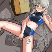 陸上ユニフォームを着たままオナニーしちゃう女の子
