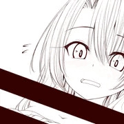水着のイリヤちゃんとラブラブ　線画