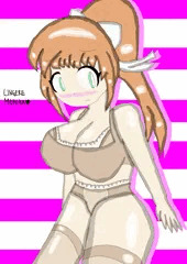 ランジェリーのモニカさん