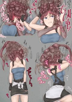 寄生体ゾンビにフィニッシュされるジル