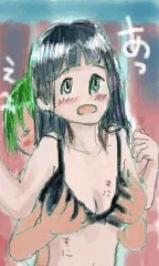 背後から乳揉み画63