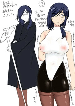 長髪イケメンかと思ったら巨乳女性だった